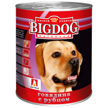 "BIG DOG" Говядина с рубцом 850 гр ж/б